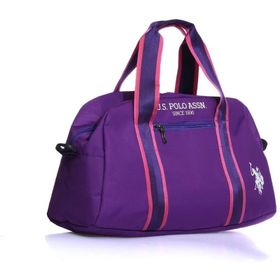 U.S. Polo Assn. 23828 Mor Orta Boy Unisex Çok Gözlü Spor Fitness Seyahat Çantası