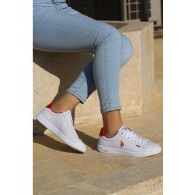 U.S. Polo Assn. 3M Franco GSN 3FX Beyaz Lacivert Unisex Sneaker Ayakkabı