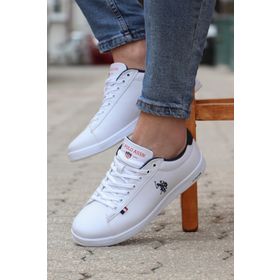 U.S. Polo Assn. 3M Franco GSN 3FX Beyaz Lacivert Unisex Sneaker Ayakkabı