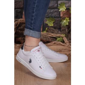 U.S. Polo Assn. 3M Franco GSN 3FX Beyaz Lacivert Unisex Sneaker Ayakkabı