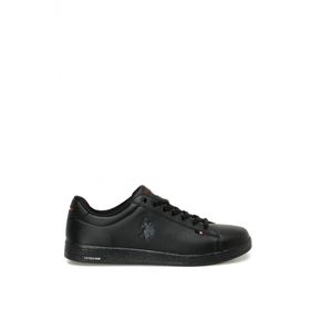 U.S. Polo Assn 3W FRANCO 3PR Siyah Erkek Sneaker Ayakkabısı