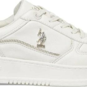 U.S. Polo Assn. 4F Grace 4PR Bej Kadın Sneaker Ayakkabı