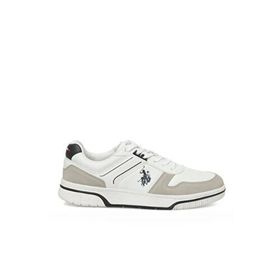 U.S. Polo Assn. 4F VICENTE 4PR Beyaz Erkek Sneaker Ayakkabı