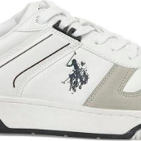 U.S. Polo Assn. 4F VICENTE 4PR Beyaz Erkek Sneaker Ayakkabı
