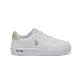 U.S. Polo Assn. 4M Ellis 4FX 101501740 Beyaz Kadın Günlük Ayakkabı