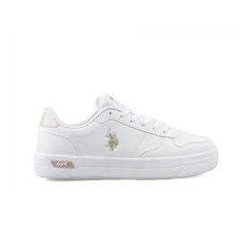 U.S. Polo Assn. 4M Ellis 4FX 101501740 Beyaz Kadın Günlük Ayakkabı