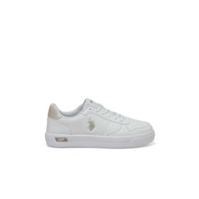 U.S. Polo Assn. 4M ELLIS 4FX Beyaz Kadın Sneaker Ayakkabı