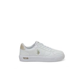 U.S. Polo Assn. 4M ELLIS 4FX Beyaz Kadın Sneaker Ayakkabı