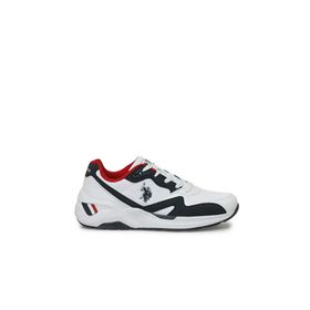 U.S. Polo Assn. 4M HUSKY 4FX Beyaz Erkek Sneaker Ayakkabı