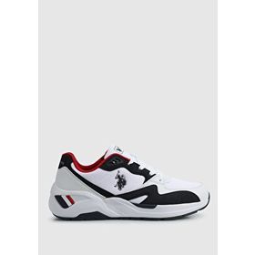 U.S. Polo Assn. 4M HUSKY 4FX Beyaz Erkek Sneaker Ayakkabı