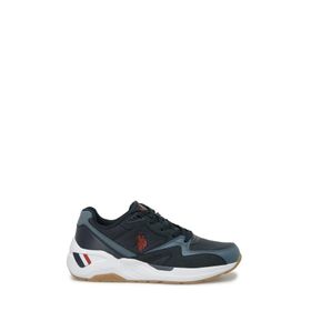 U.S. Polo Assn. 4M HUSKY 4FX Lacivert Erkek Sneaker Ayakkabı