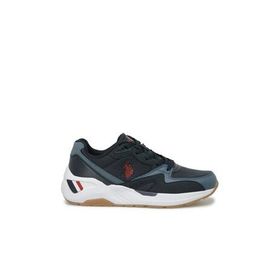 U.S. Polo Assn. 4M HUSKY 4FX Lacivert Erkek Sneaker Ayakkabı