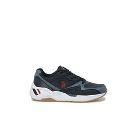 U.S. Polo Assn. 4M HUSKY 4FX Lacivert Erkek Sneaker Ayakkabı