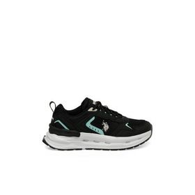 U.S. Polo Assn. 4M JACKY WMN 4FX Siyah Kadın Sneaker Ayakkabı