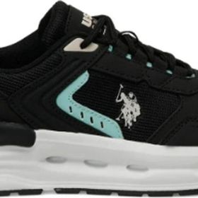 U.S. Polo Assn. 4M JACKY WMN 4FX Siyah Kadın Sneaker Ayakkabı
