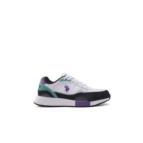 U.S. Polo Assn. 4M LEMAR JR 4FX Beyaz Kız Çocuk Sneaker Ayakkabı