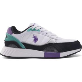 U.S. Polo Assn. 4M LEMAR JR 4FX Beyaz Kız Çocuk Sneaker Ayakkabı