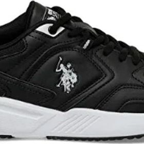 U.S. Polo Assn. 4M POKER 4FX Siyah Erkek Sneaker AyakkabI
