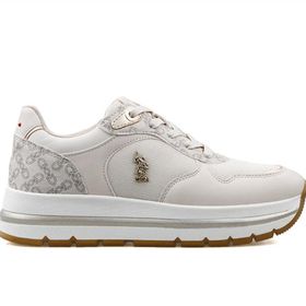 U.S. Polo Assn. 4P Shery 4FX 101532624 Krem Kadın Günlük Ayakkabı