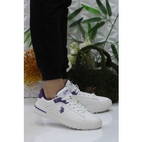 U.S. Polo Assn. 4W Mango WMN 4PR Kırık Beyaz Kadın Sneaker Ayakkabı