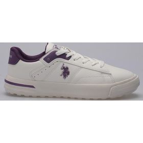 U.S. Polo Assn. 4W Mango WMN 4PR Kırık Beyaz Kadın Sneaker Ayakkabı