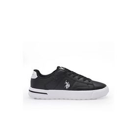 U.S. Polo Assn. 4W MANGO WMN 4PR Siyah / Beyaz Kadın Sneaker Ayakkabı
