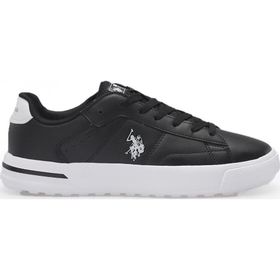 U.S. Polo Assn. 4W MANGO WMN 4PR Siyah / Beyaz Kadın Sneaker Ayakkabı