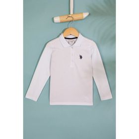 U.S. Polo Assn. 50207743 Beyaz Kız Çocuk Sweatshirt