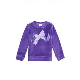 U.S. Polo Assn. 50240637 Mor Kız Çocuk Sweatshirt