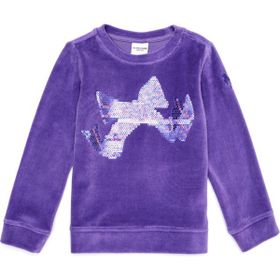 U.S. Polo Assn. 50240637 Mor Kız Çocuk Sweatshirt
