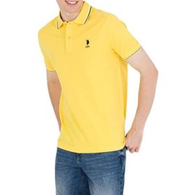 U.S. Polo Assn. 50246309 Koyu Sarı Erkek T-shirt