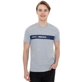 U.S. Polo Assn. 50247329 Gri Melanj Erkek T-shirt