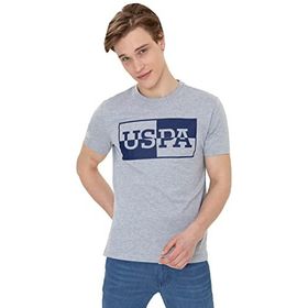 U.S. Polo Assn. 50247329 Gri Melanj Erkek T-shirt
