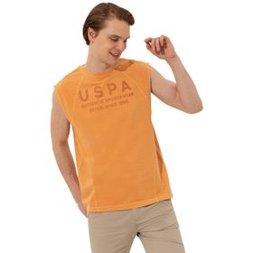 U.S. Polo Assn. 50247339 Turuncu Bisiklet Yaka Erkek T-shirt