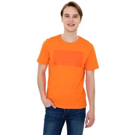 U.S. Polo Assn. 50247339 Turuncu Bisiklet Yaka Erkek T-shirt