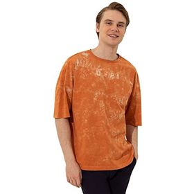 U.S. Polo Assn. 50247339 Turuncu Bisiklet Yaka Erkek T-shirt