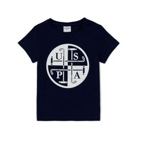 U.S. Polo Assn. 50247343 Lacivert Bisiklet Yaka Erkek Çocuk T-shirt