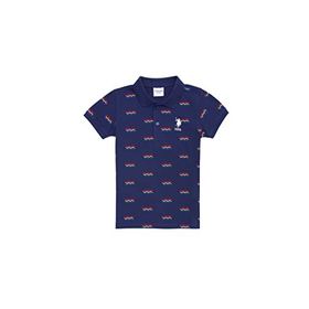 U.S. Polo Assn. 50247343 Lacivert Bisiklet Yaka Erkek Çocuk T-shirt