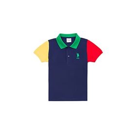 U.S. Polo Assn. 50247343 Lacivert Bisiklet Yaka Erkek Çocuk T-shirt