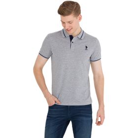 U.S. Polo Assn. 50247371 Gri Melanj Erkek T-shirt