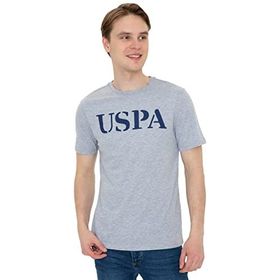 U.S. Polo Assn. 50247371 Gri Melanj Erkek T-shirt
