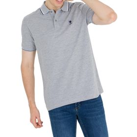U.S. Polo Assn. 50247371 Gri Melanj Erkek T-shirt