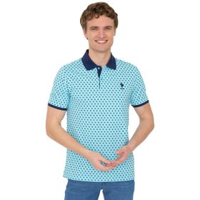 U.S. Polo Assn. 50247802 Turkuaz Erkek T-shirt
