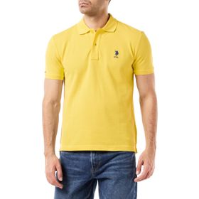 U.S. Polo Assn. 50251701 Koyu Sarı Basic Erkek T-shirt