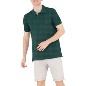 U.S. Polo Assn. 50251701 Koyu Yeşil Basic Erkek T-shirt