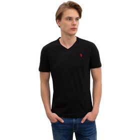 U.S. Polo Assn. 50251701 Siyah Basic Erkek T-shirt