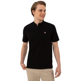 U.S. Polo Assn. 50252132 Siyah Bisiklet Yaka Oversize Erkek T-shirt