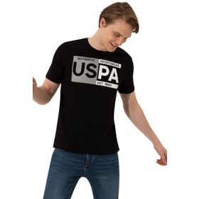 U.S. Polo Assn. 50252132 Siyah Bisiklet Yaka Oversize Erkek T-shirt