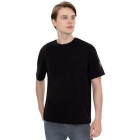 U.S. Polo Assn. 50252132 Siyah Bisiklet Yaka Oversize Erkek T-shirt