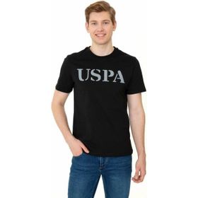 U.S. Polo Assn. 50252132 Siyah Bisiklet Yaka Oversize Erkek T-shirt